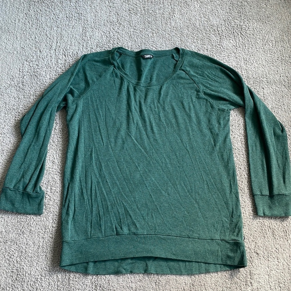 GC TNA Green Long Sleeve T-shirt Size Medium